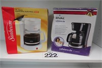 2 Coffee Makers - New in Boxes