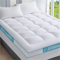 $100  Extra Thick Mattress Topper Queen Size  Cool