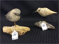 Lot of 2 Sanderling's-One Signed Van Dyck