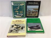 Lot of 4 Hard Cover Duck Decoy Books