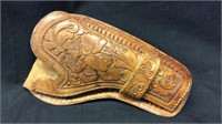 Cheyenne Plug Custom Holster Carved Leather