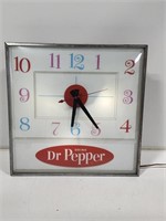 1960's Dr. Pepper Advertising Clock