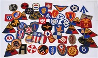 WWII US ARMY PATCH LOT ARMORED DIVISIONAL AIR CORP