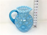 Blue Opals Coin Spot Water Pitcher