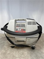Sears Craftsman portable wet/dry vac on casters