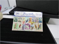 Pack ot 20 Bird Stamps