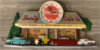 Coca-Cola Family Diner Clock