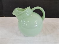 Jadite Fire King Pitcher Small NIC See Picture
