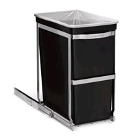 simplehuman 30L Under Counter Pull-Out Trash Can,