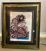 Framed print D Chase  baby seal  26/100