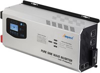 Ampinvt 5000W Inverter  24V to 120V/240V AC