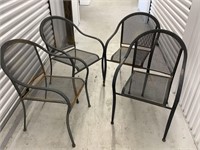 Lawn chairs set of 4