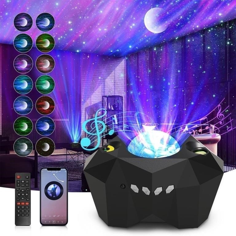 P3972  Star Projector, 3 in 1 LED Galaxy Projector