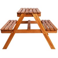 New Kids Picnic Table W Integrated Benches