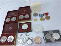Assorted Medal Coins - (2) Terrace Hill