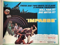 Impasse 1969 vintage movie poster