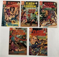 Charlton Flash Gordon Vol.2 Lot Nos.14-18 1969