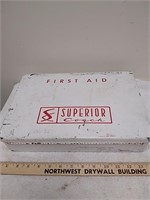 Superior vintage first aid kit
