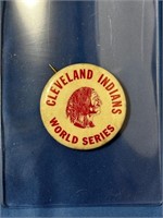 CLEVELAND INDIANS WORLD SERIES PIN (1948)
