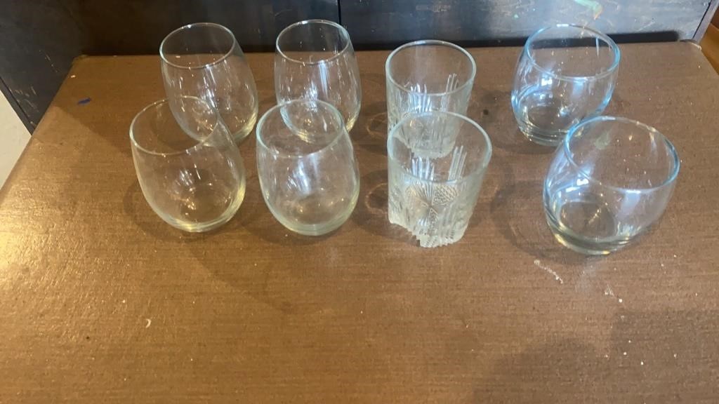 Glass tumblers