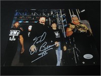 TED DIBIASE SIGNED 8X10 PHOTO WCW JSA COA