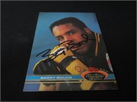 1990 STADIUM CLUB BARRY BONDS AUTOGRAPH