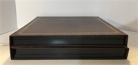 Dark Brown Photo Album Storage Case