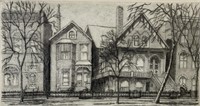 "Lincoln Park West" James Swann Signed Etching
