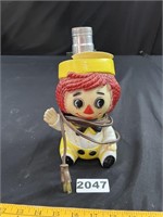 Vintage Raggedy Ann Lamp