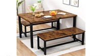 3 piece dining table set
