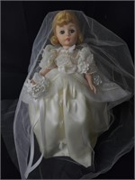 Vintage Madame Alexander "Bride" Doll w/ Stand