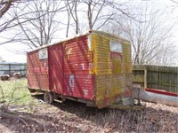 7'X16' BOX TRAILER, NO TITLE