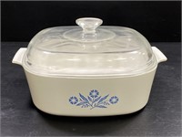 Vintage Corning Ware "Cornflower Blue" 4qt