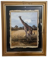 Giraffe Wall Art Print