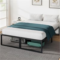 Maxzzz 16 Inch Metal Platform Bed Frame, Full Bed