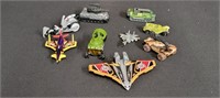Lot of Various Toy Vehicles