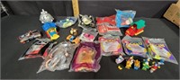 Lot of McDonalds Happy Meal Figures/Cars