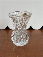 Crystal Bud Vase 4” Made in Germany