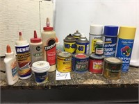 Wood Glue, WD 40, Paint; Other Items as Displayed