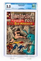 Comic Book Fantastic Four #33 CGC 5.5 Graded