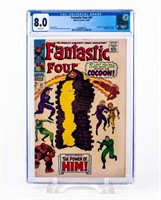 Comic Fantastic Four #67 CGC Graded 8.0