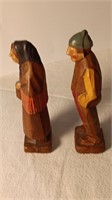 5” Old Pair Of Dutch Couple Figures!