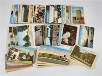 ASSORTED LOT OF TRAVEL POSTCARDS
