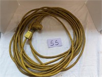 3 Plug Yellow Extension Cord