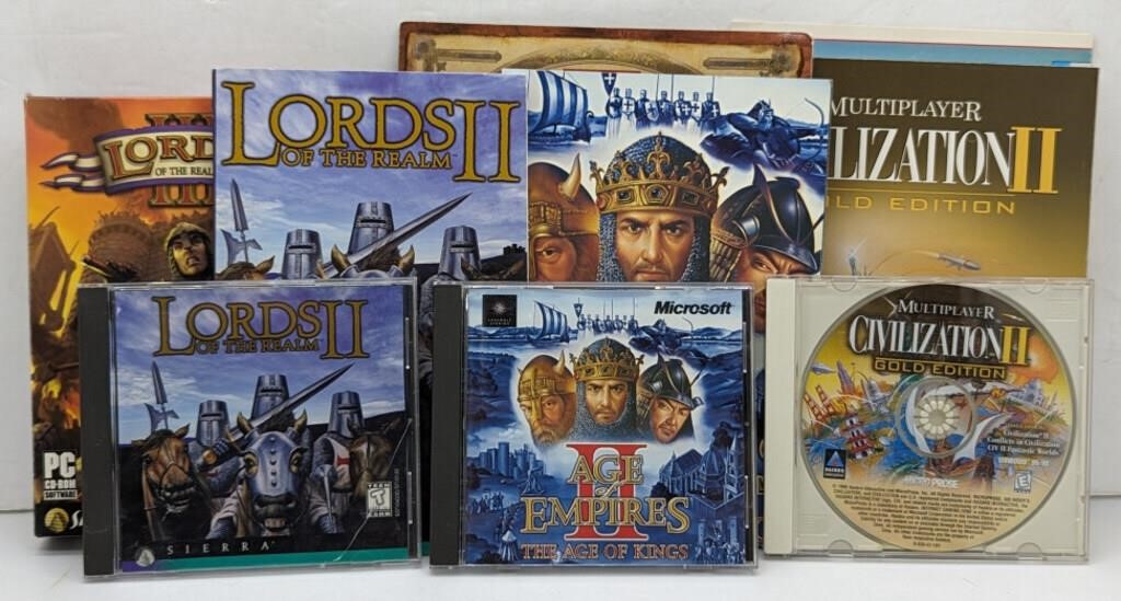 (LJ) PC games, Lords of the Realm 2 and 3 (2 with