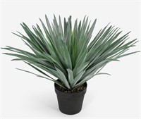 27 Tall Artificial Agave Plant in Black Pot