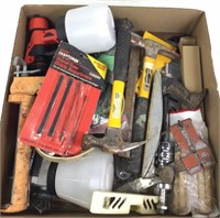 Assorted Tools, Hammers, Foam Sprayers