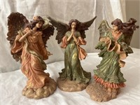 Set of 3 Angel Figurines
