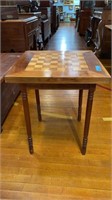 HANDMADE WALNUT GAME TABLE