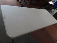 HD LIfetime Poly Folding 6' Table